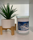 Candle Jar - White Monaco