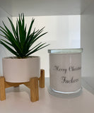 Candle Jar - White Monaco