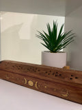Wooden Incense Box ( Stars and moon )