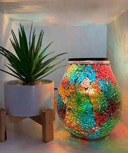 Electric Melt warmer - Rainbow Glass