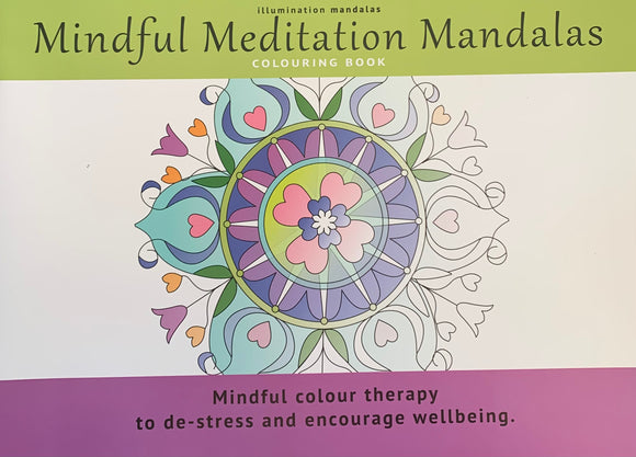 Mandala Colouring  Book - Mindful Meditation