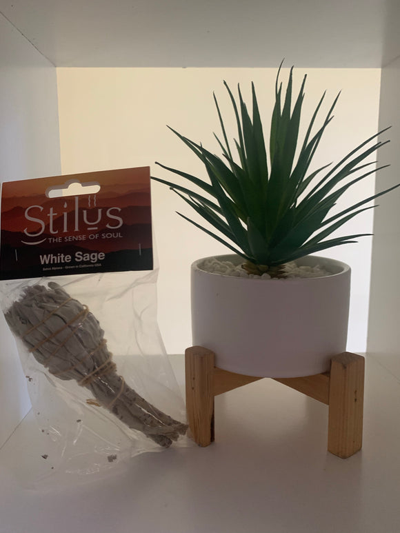 White Sage Smudge stick - Small 10cm