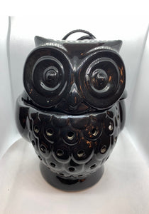 Electric  Melt Burner - Black Gloss  Owl
