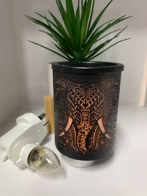 Mini Plug In Melt Burner - Black Elephant