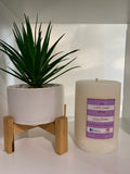 Large Round Pillar Candle